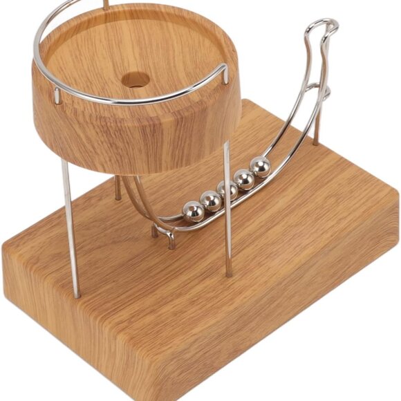 Perpetual Motion Machine Desk Toy, Stainless Steel Kinetic Art Perpetual Motion - Picture 9 of 9